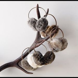 Faux fur NWT Restoration Hardware Ear Muffs